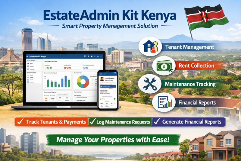 EstateAdmin Software Kit | Smart Property & Rental Management System