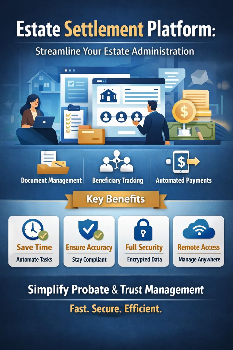 Efficient Estate Settlement Platform for Seamless Estate Management
