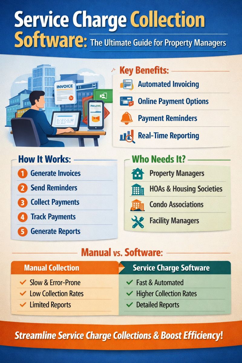 Service Charge Collection Software | Automate Service Charge Payments
