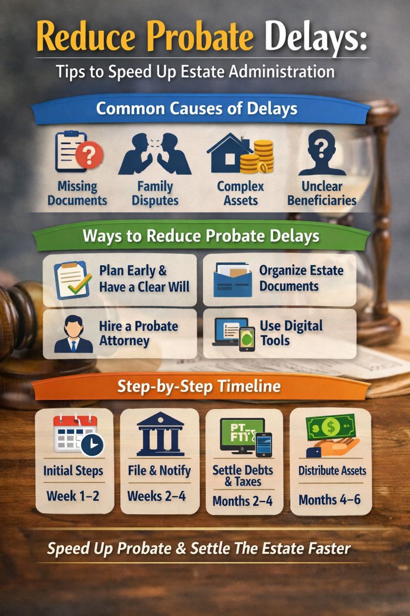 Reduce Probate Delays: Proven Strategies to Speed Up Estate Administration