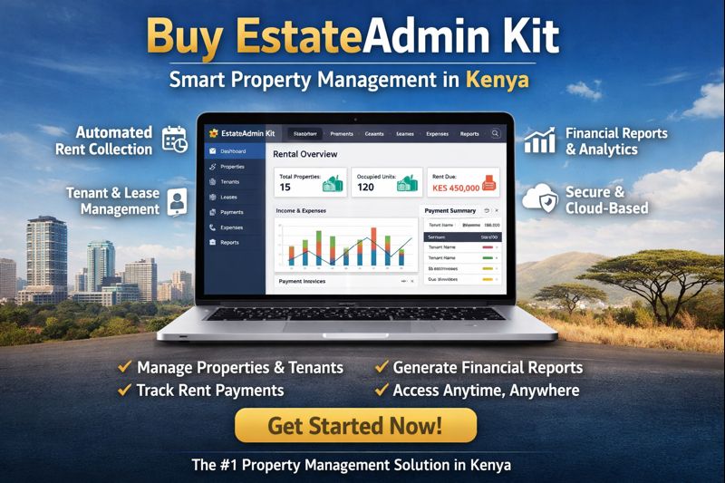 Buy EstateAdmin Kit | Smart Property Management Software in Kenya