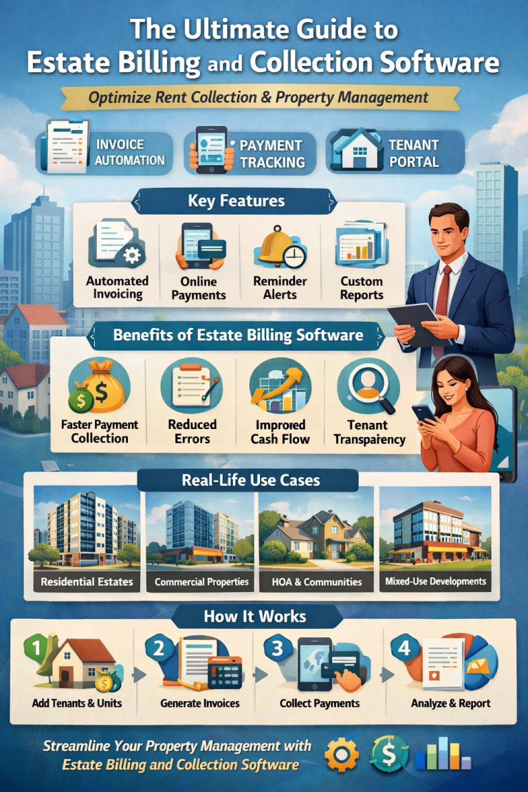 Estate Billing and Collection Software – Automate Rent, Improve Cash Flow & Tenant Management