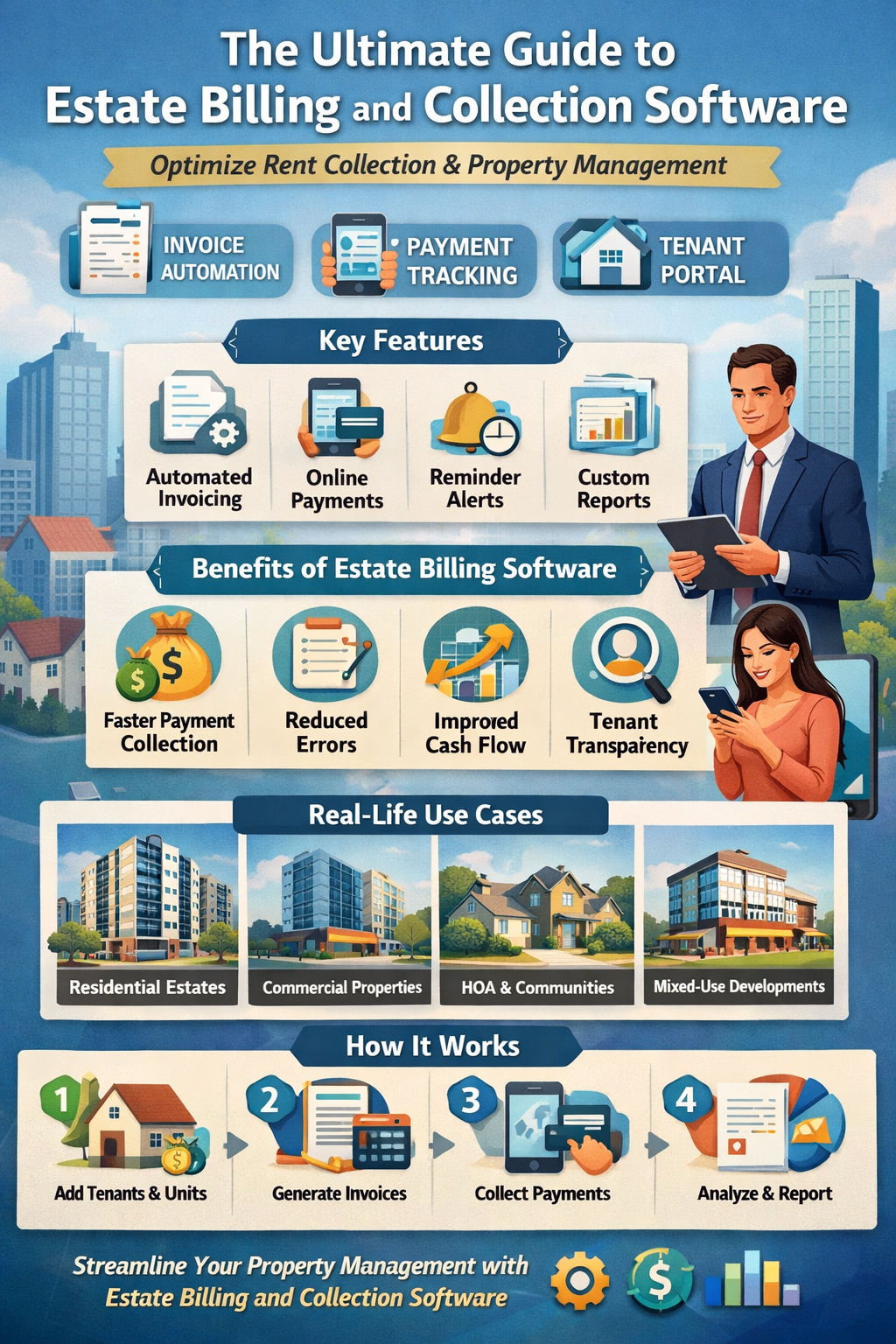 Estate Billing and Collection Software – Automate Rent, Improve Cash Flow & Tenant Management
