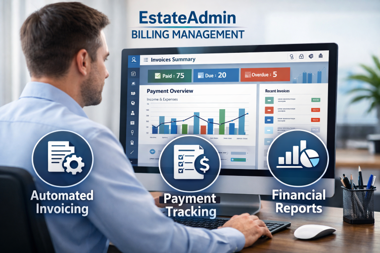 EstateAdmin Billing Software | Automate Estate Payments & Invoicing
