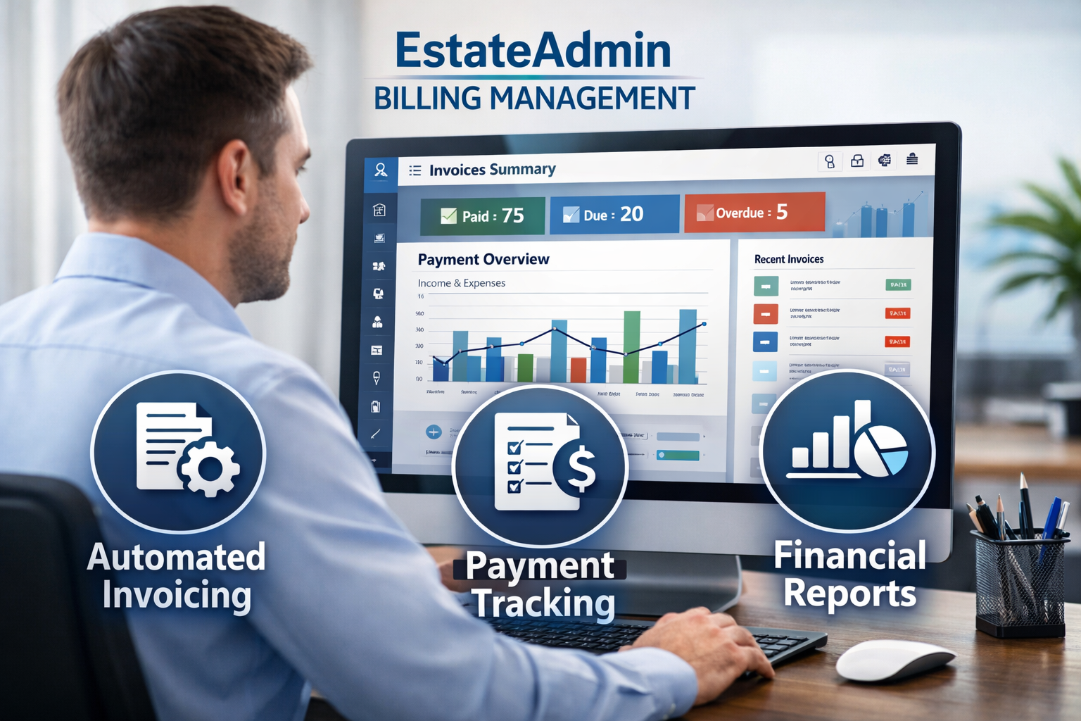 EstateAdmin Billing Software | Automate Estate Payments & Invoicing
