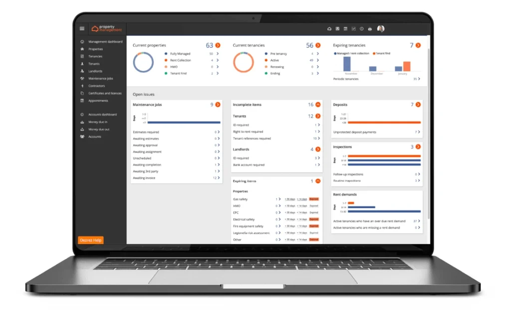 Landlord Dashboard Software