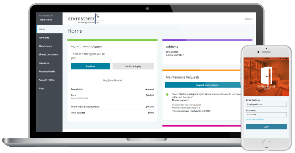 Tenant Self-Service Portal