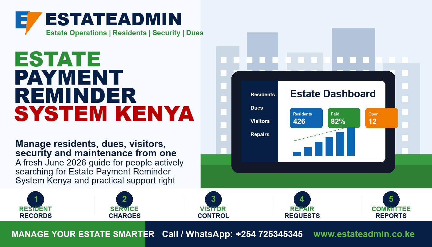 Estate Payment Reminder System Kenya