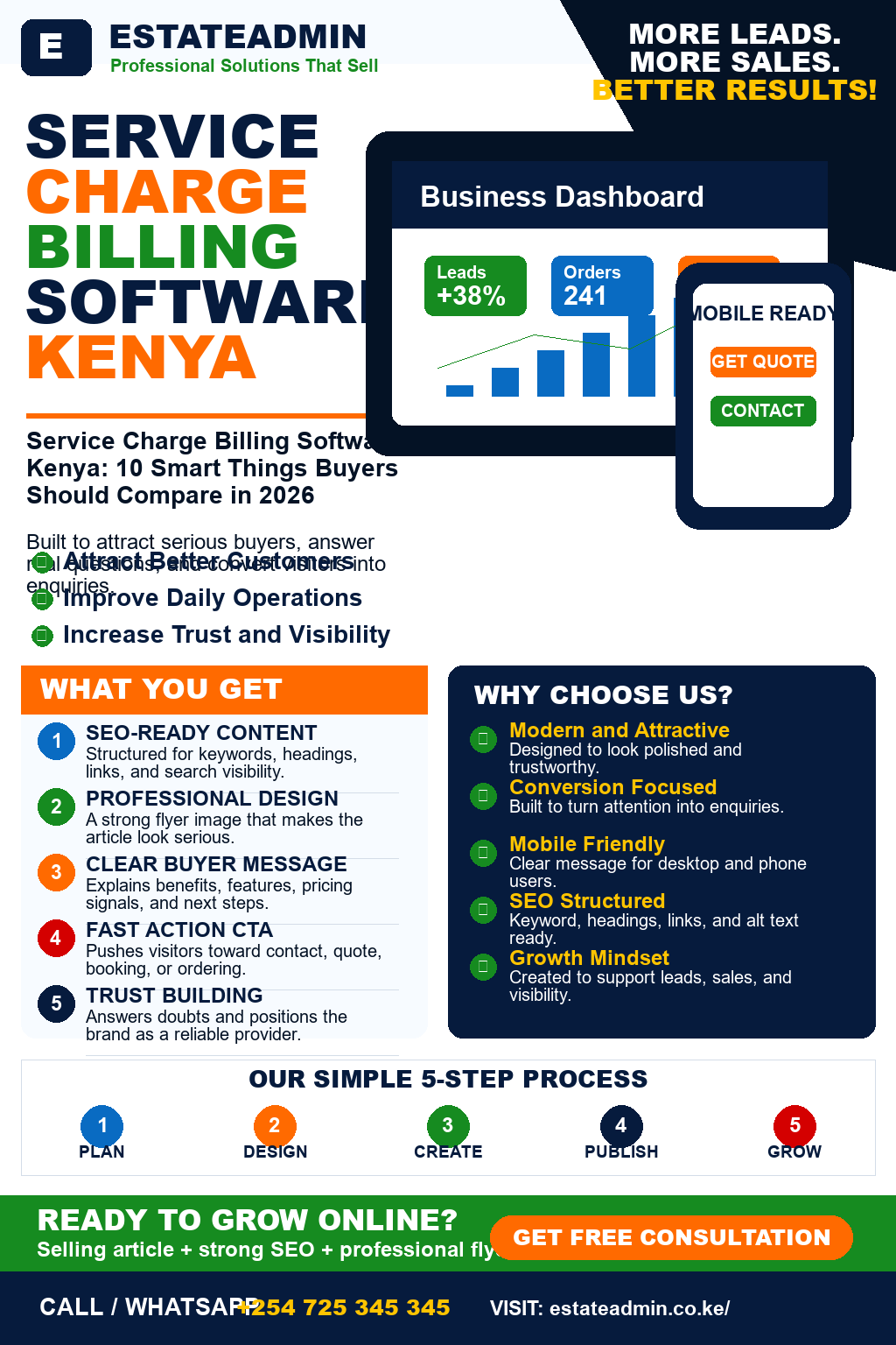 Service Charge Billing Software Kenya