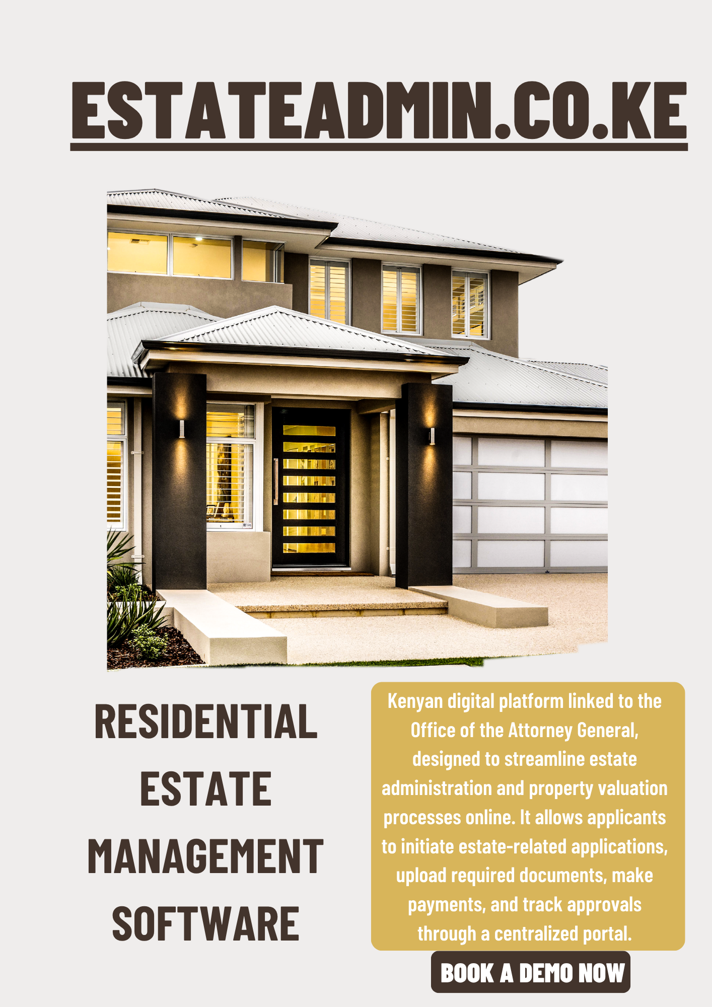Residential Estate Management Software