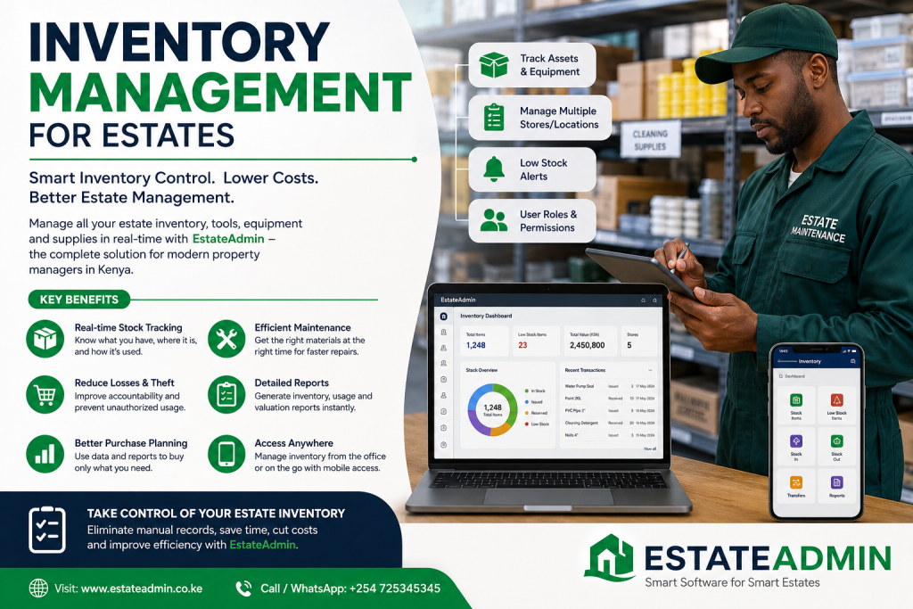 Inventory management for estates