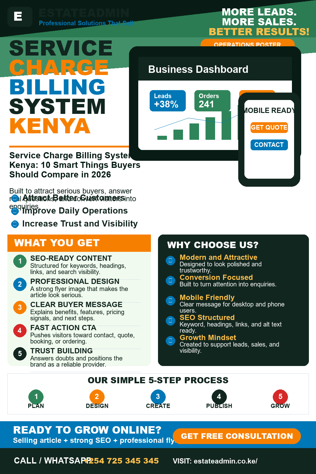 Service Charge Billing System Kenya