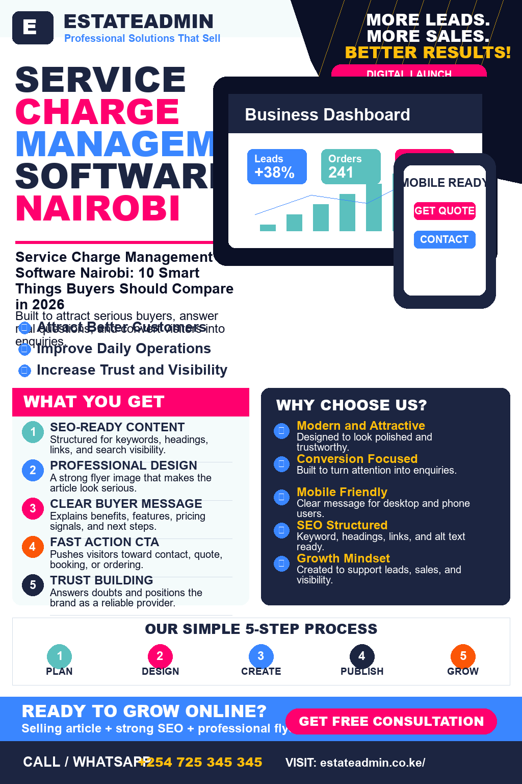 Service Charge Management Software Nairobi