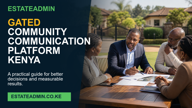 Gated Community Communication Platform Kenya