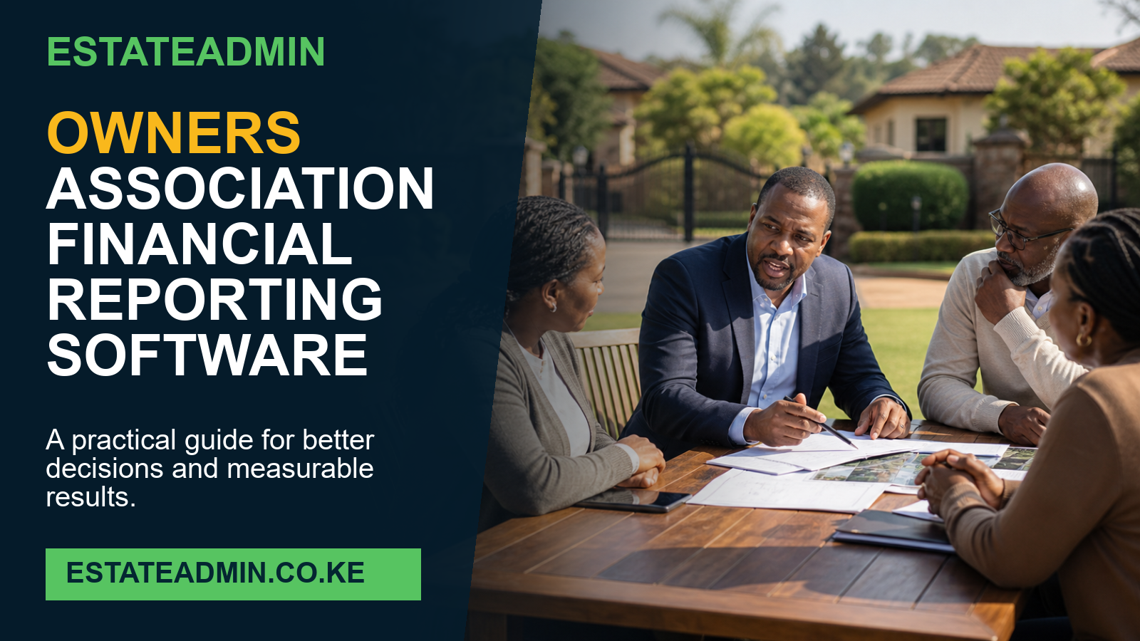 Owners Association Financial Reporting Software