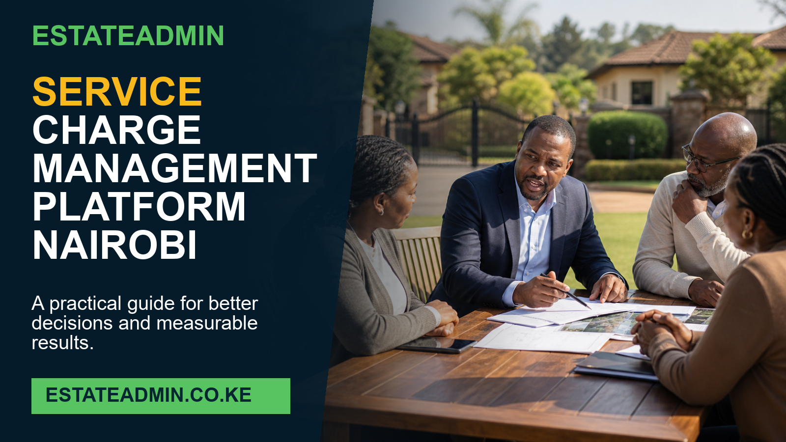 Service Charge Management Platform Nairobi - estateadmin service guide