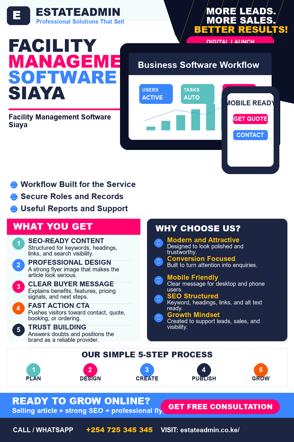 Facility Management Software Siaya