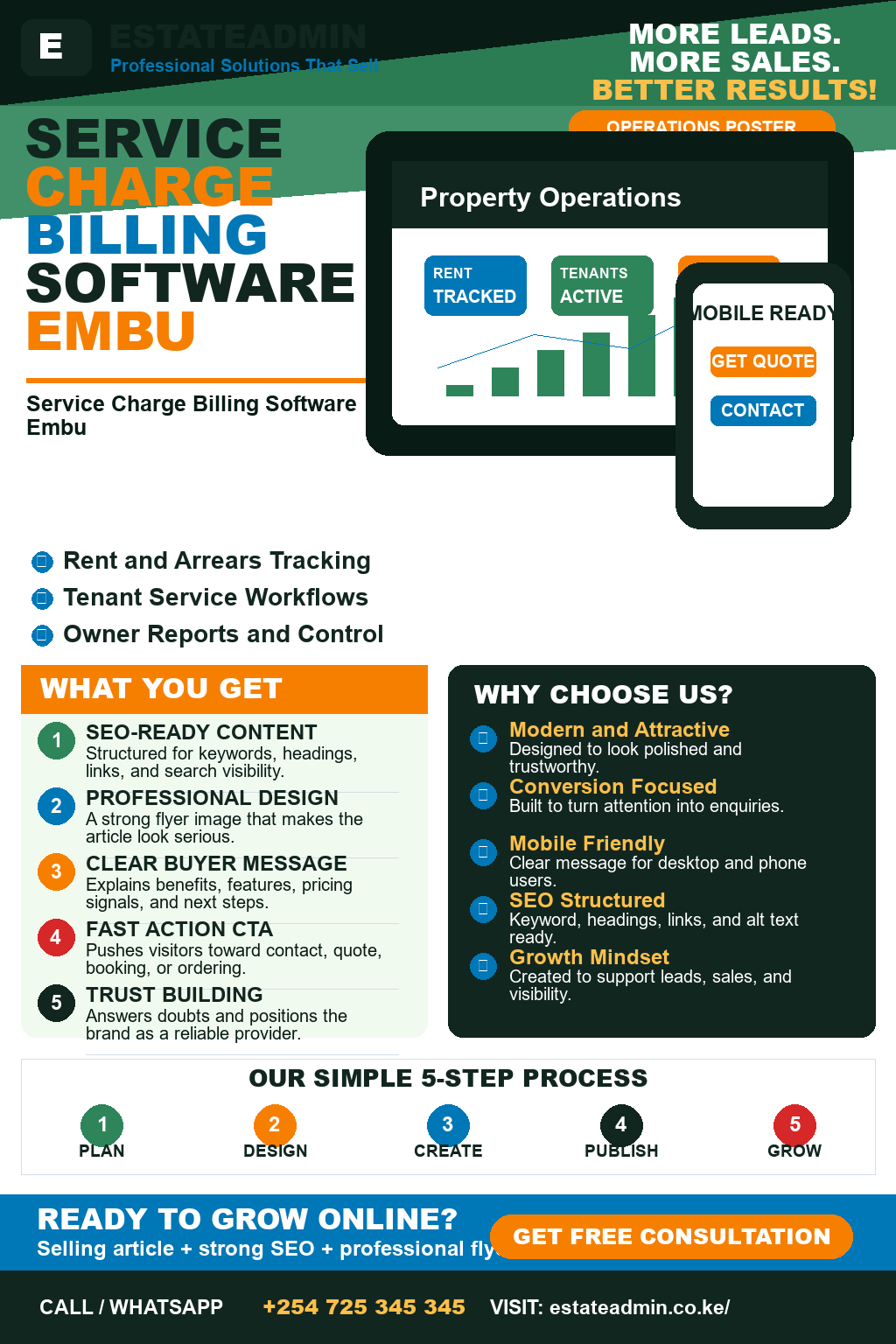 Service Charge Billing Software Embu