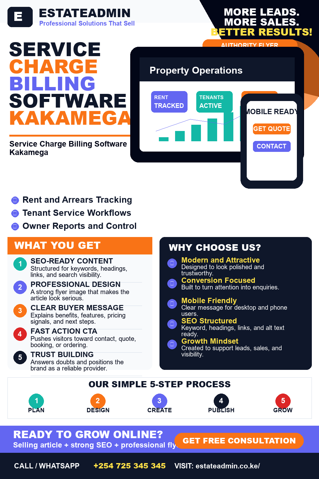 Service Charge Billing Software Kakamega