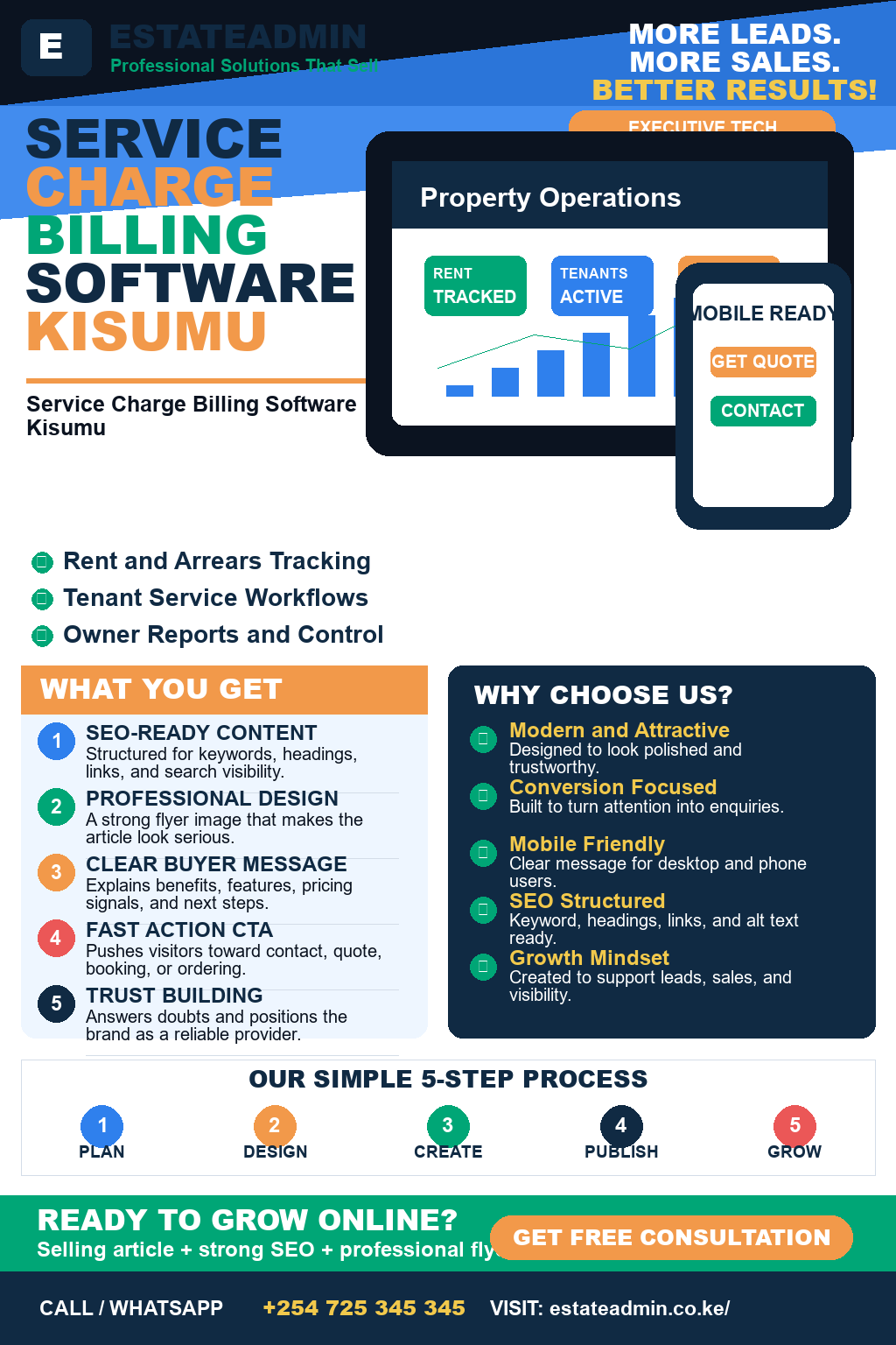 Service Charge Billing Software Kisumu
