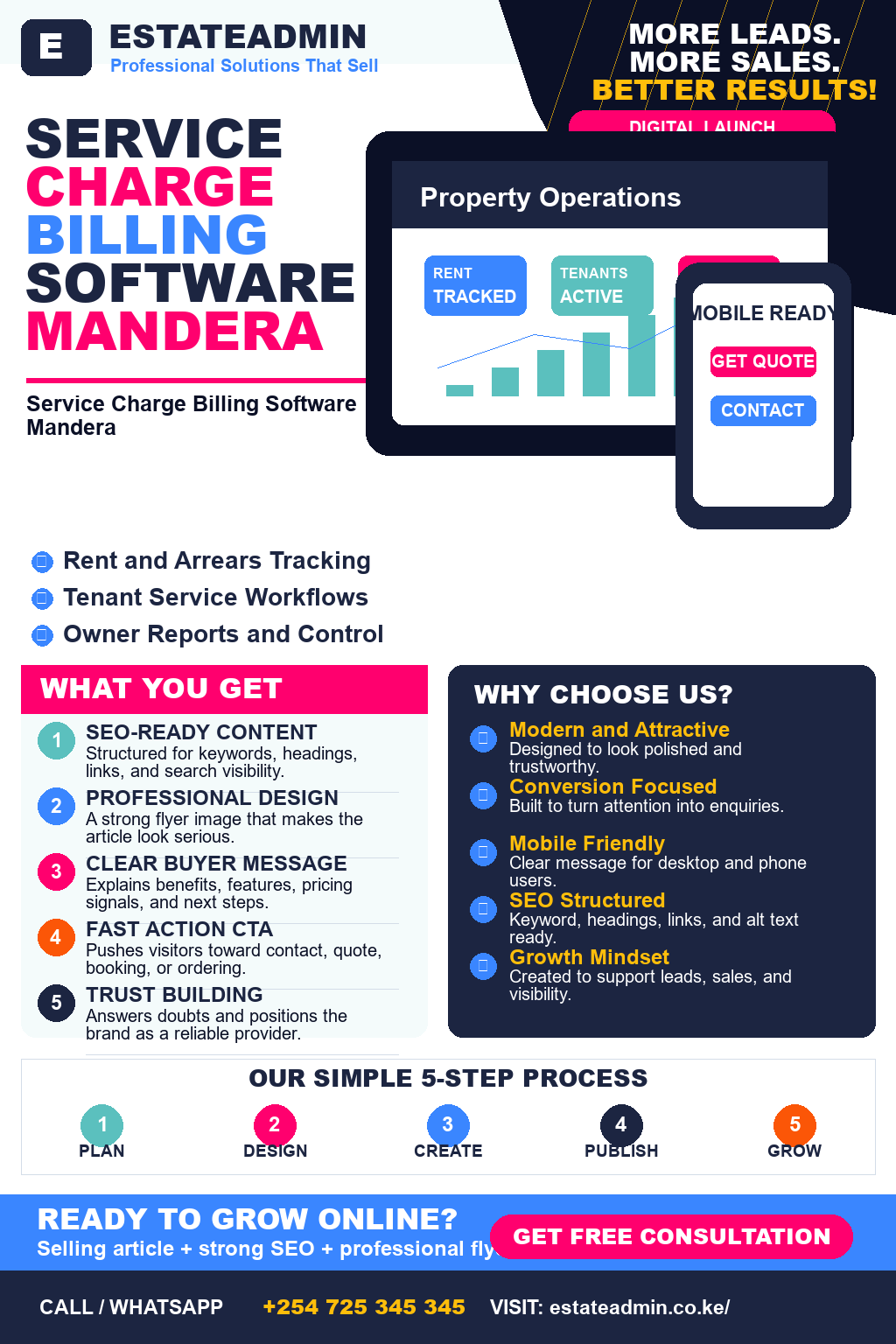 Service Charge Billing Software Mandera