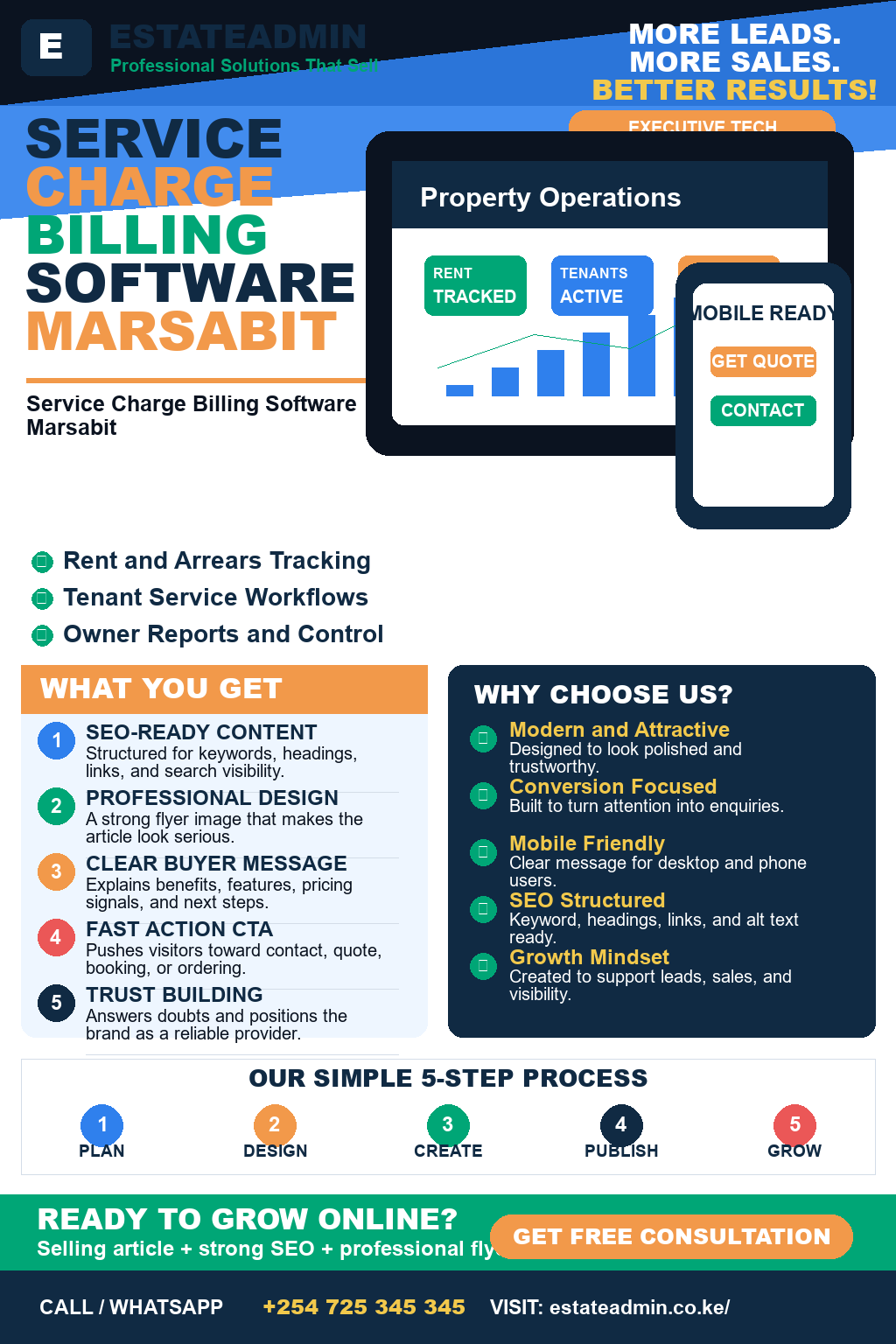 Service Charge Billing Software Marsabit