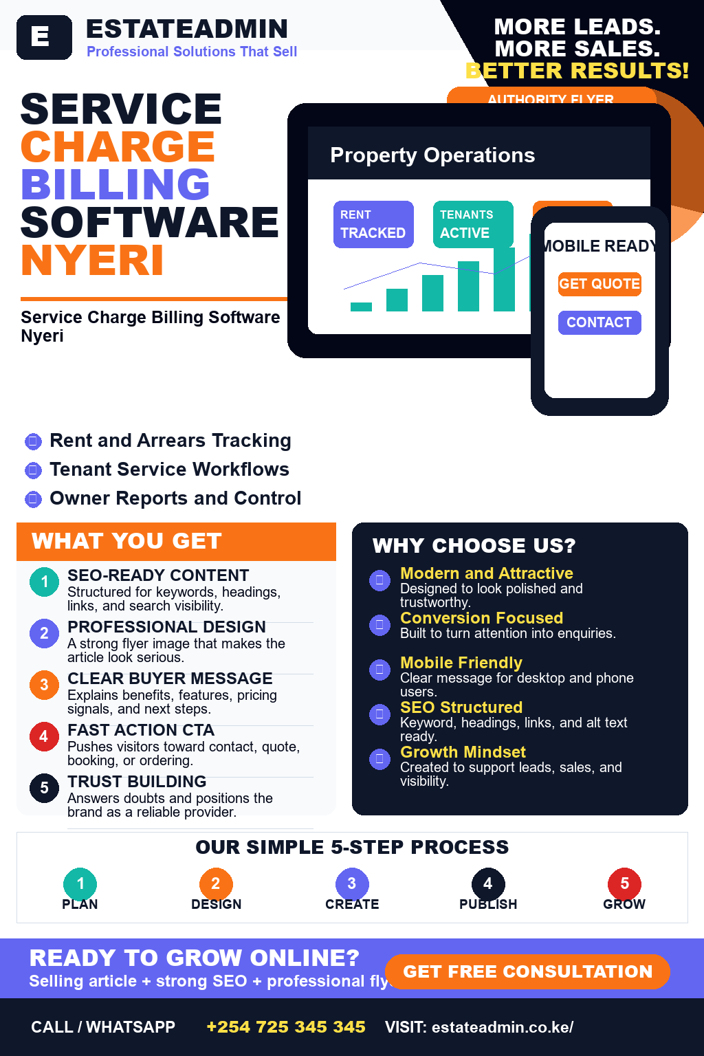 Service Charge Billing Software Nyeri