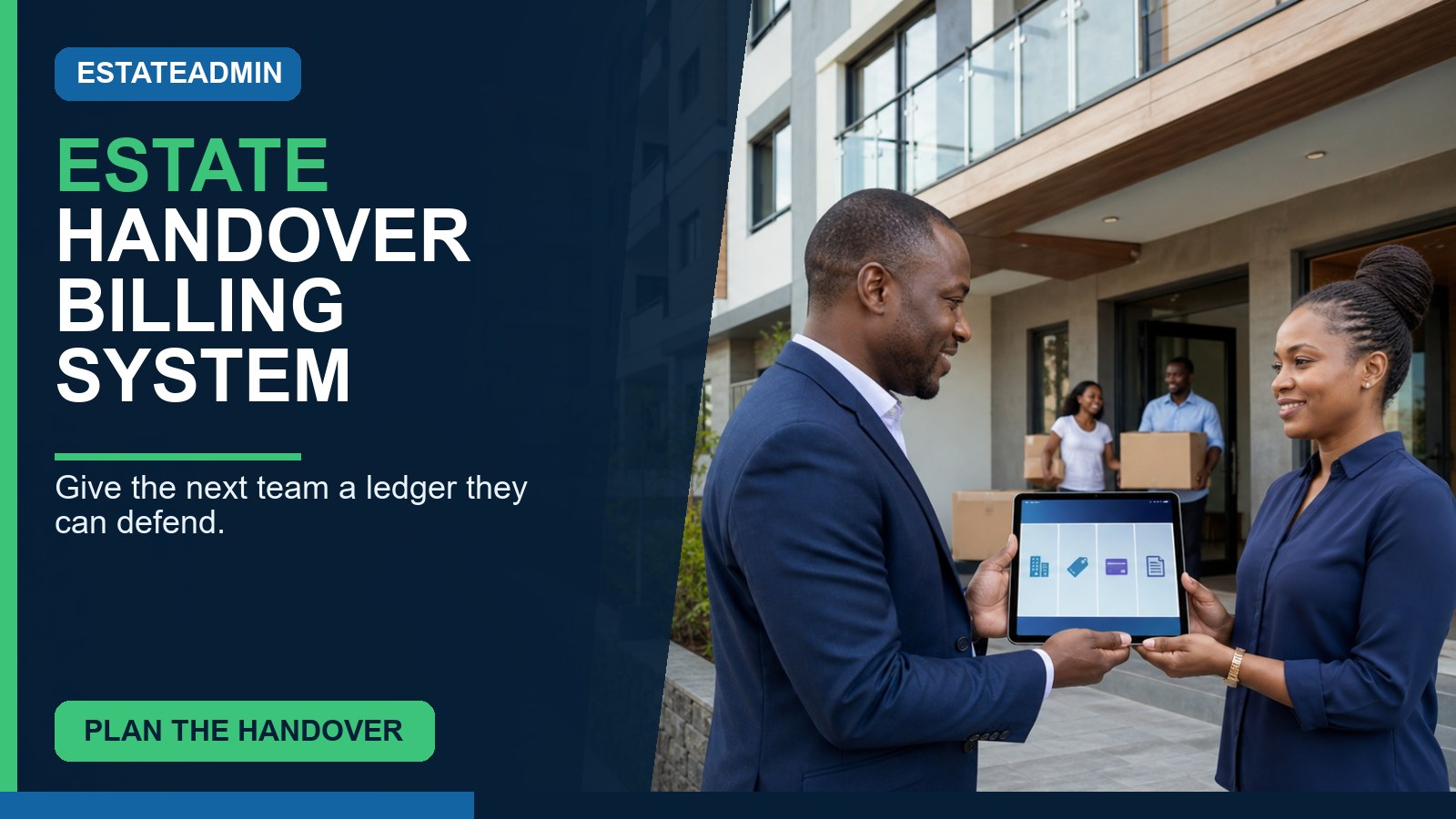 estate handover billing system Kenya