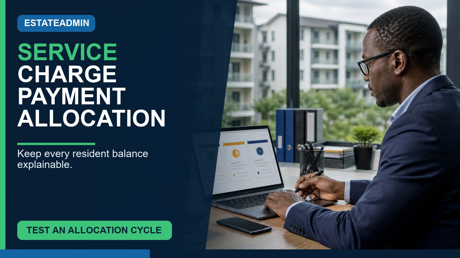 service charge payment allocation software Kenya