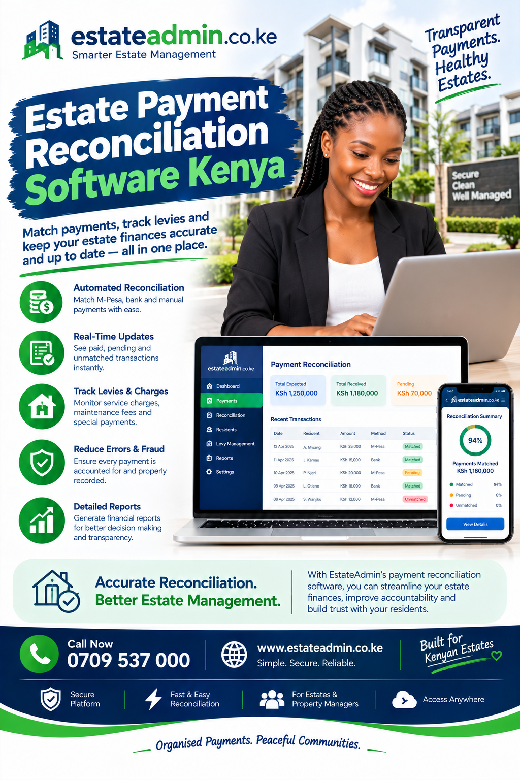 Estate Payment Reconciliation Software Kenya