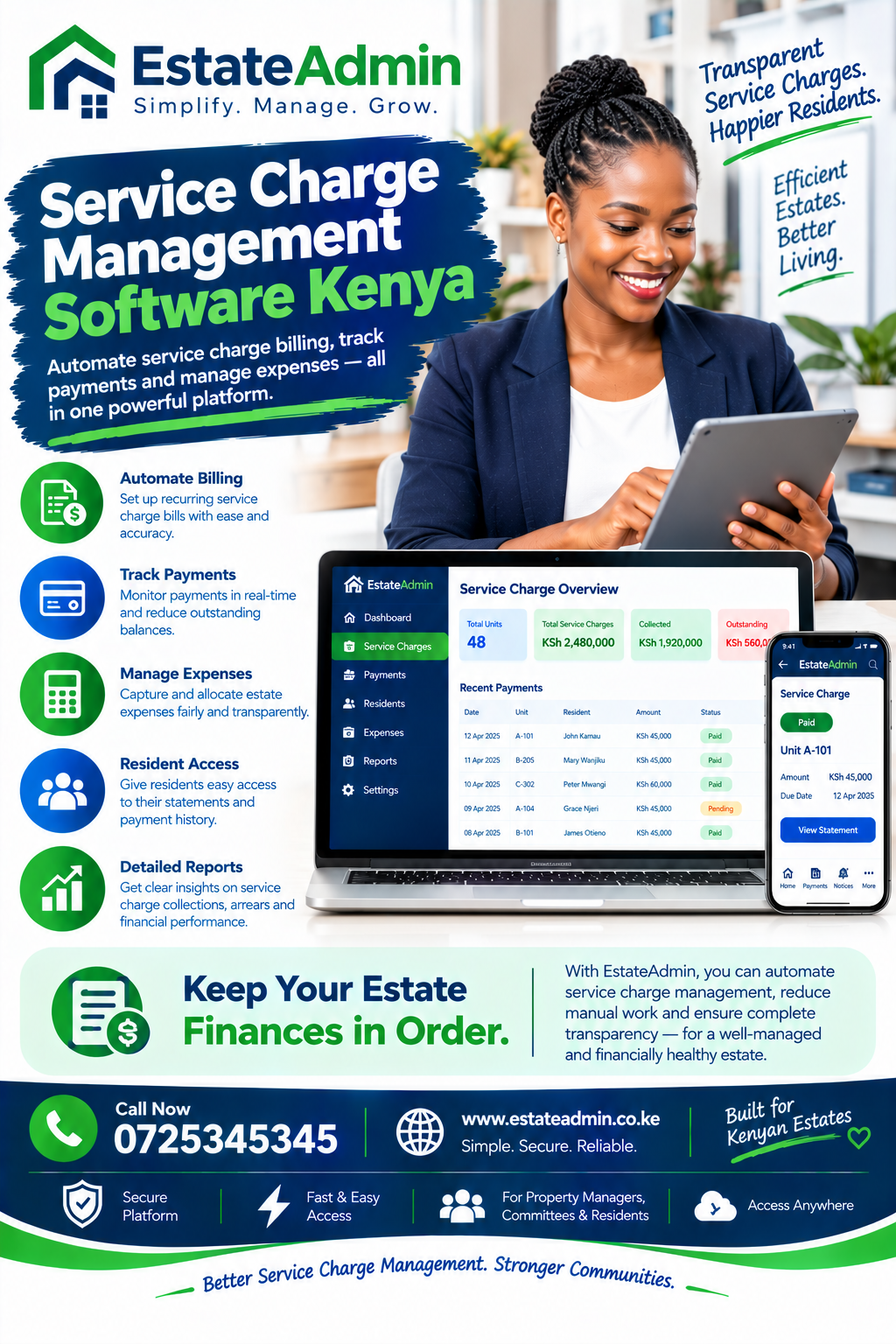 Service Charge Management Software Kenya