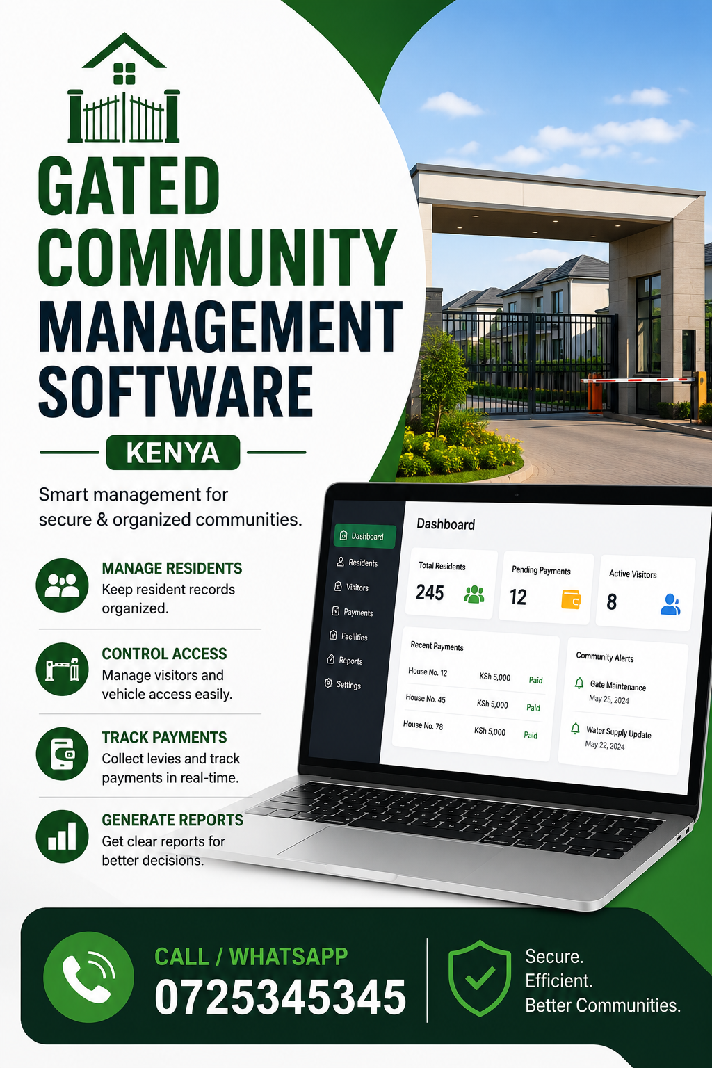 Gated community management software Kenya