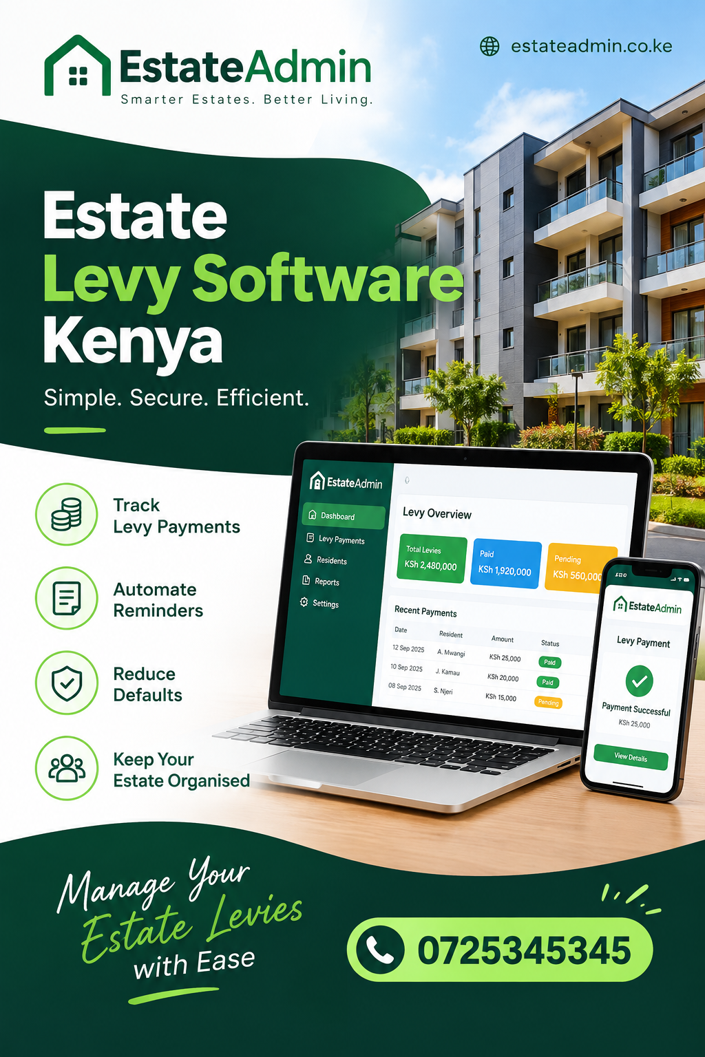 Estate Levy Software Kenya