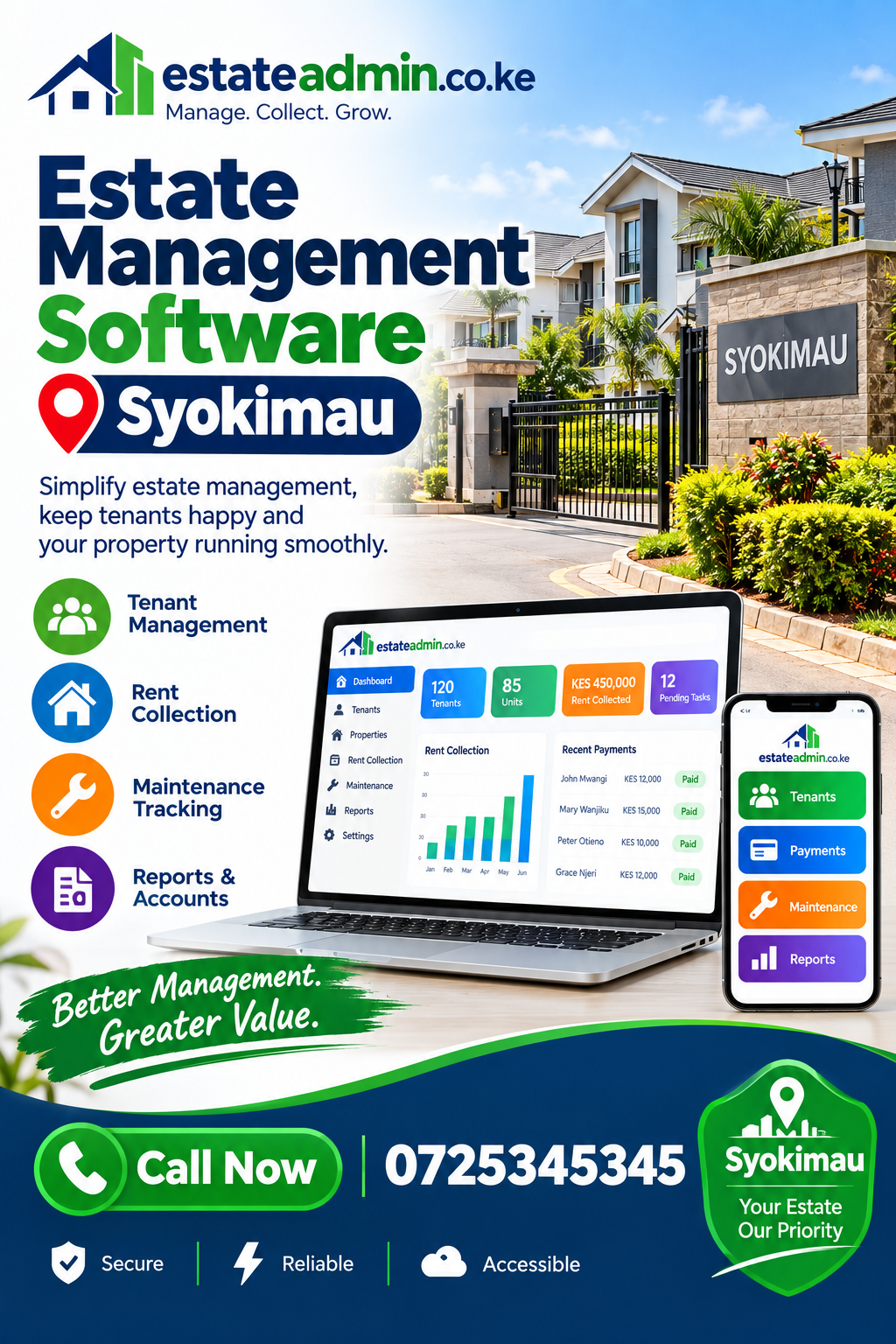 Estate Management Software Syokimau