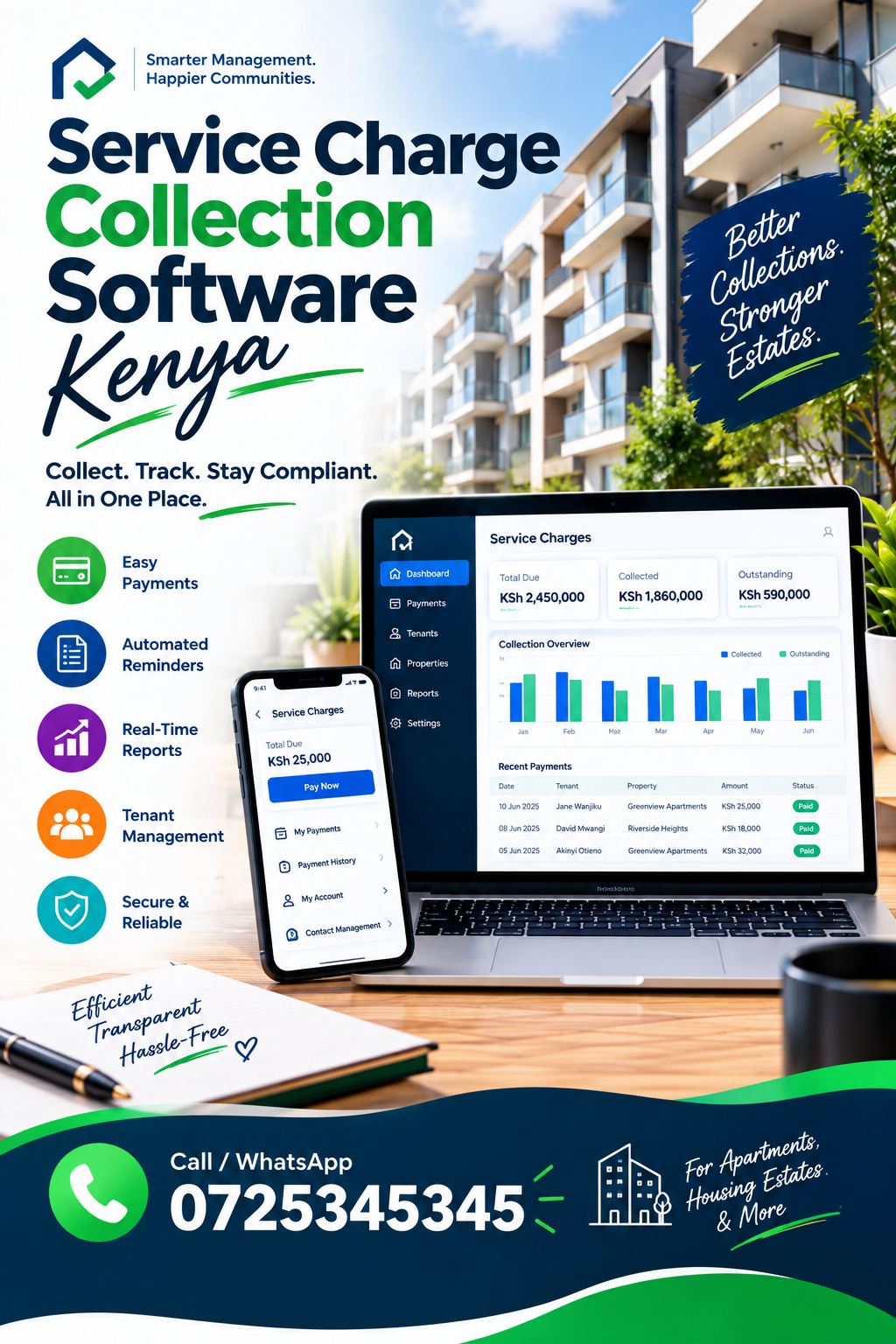 Service Charge Collection Software Kenya