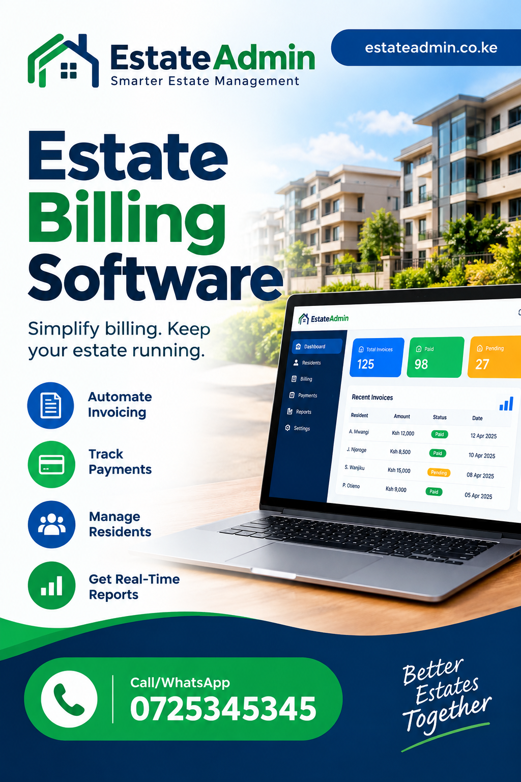 Estate Billing Software