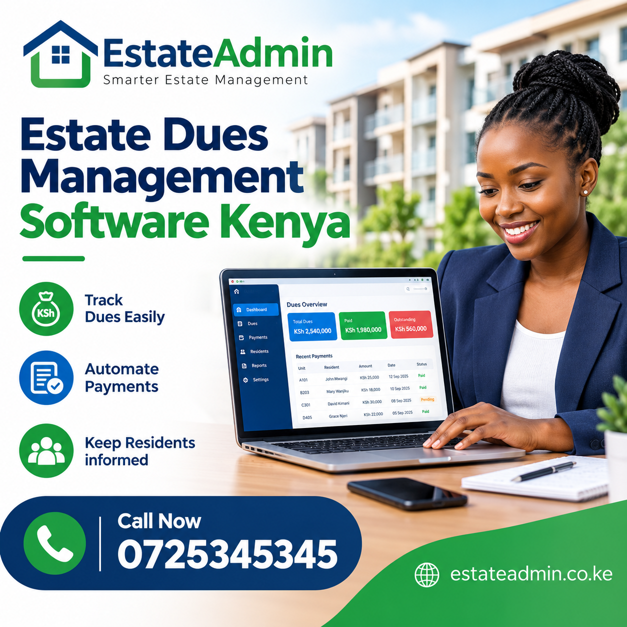 Estate Dues Management Software Kenya