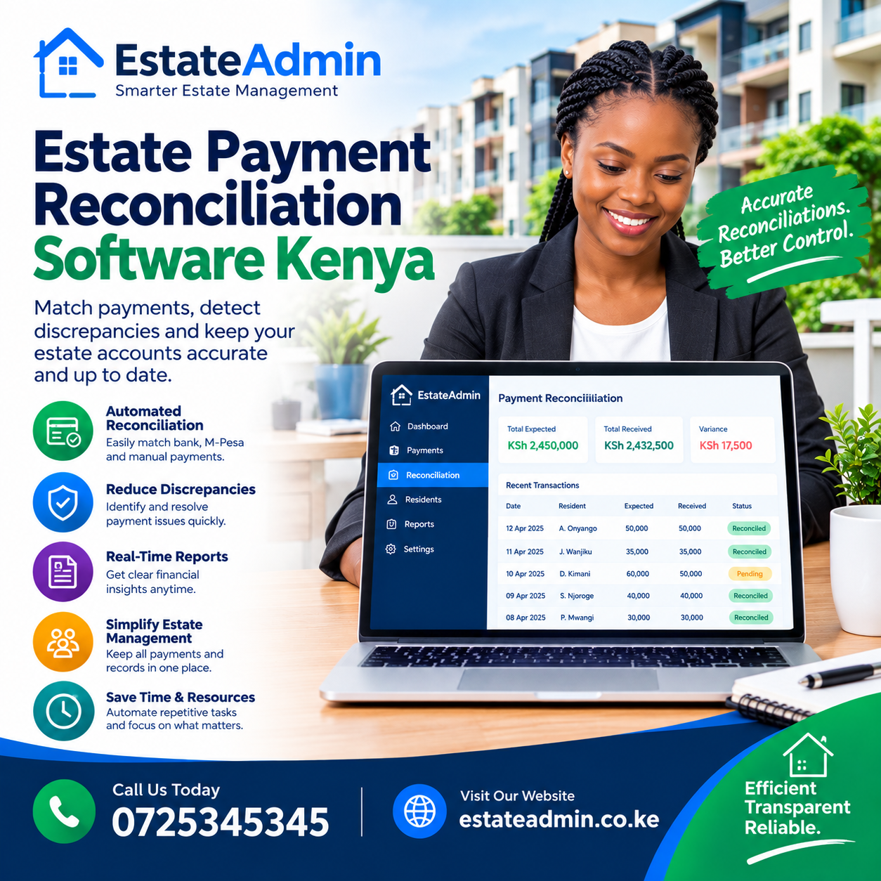 Estate Payment Reconciliation Software Kenya
