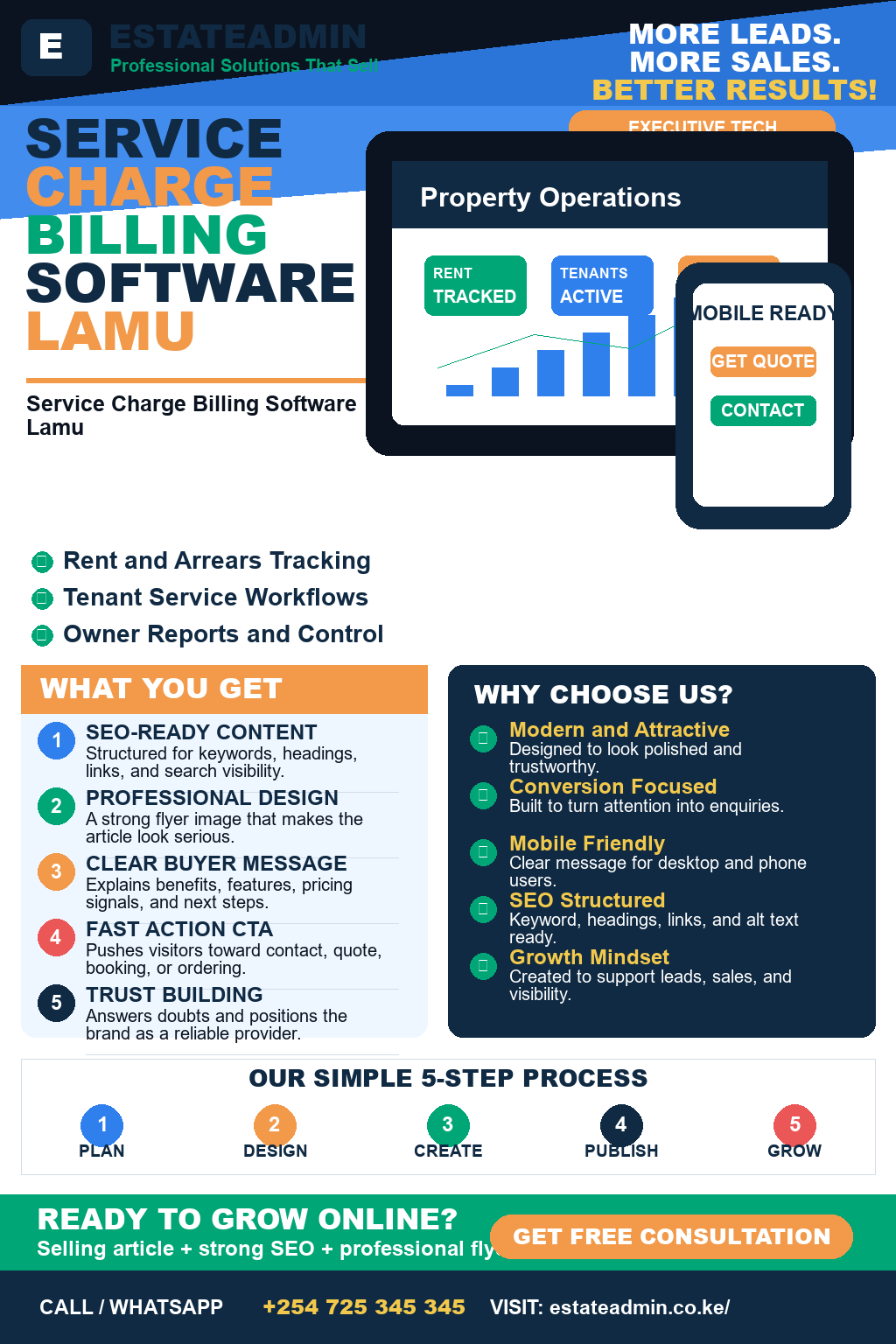 Service Charge Billing Software Lamu