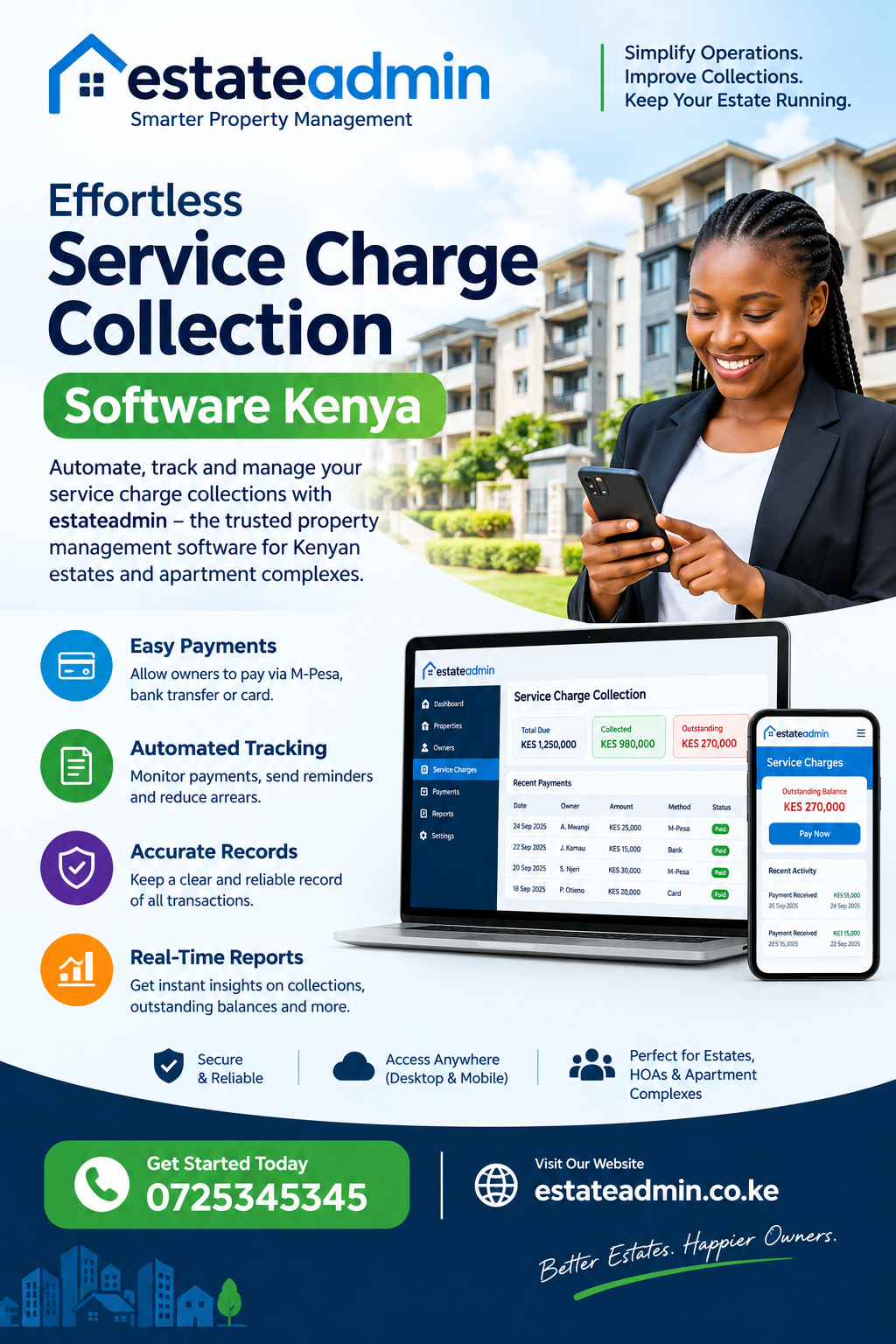 Service Charge Collection Software Kenya